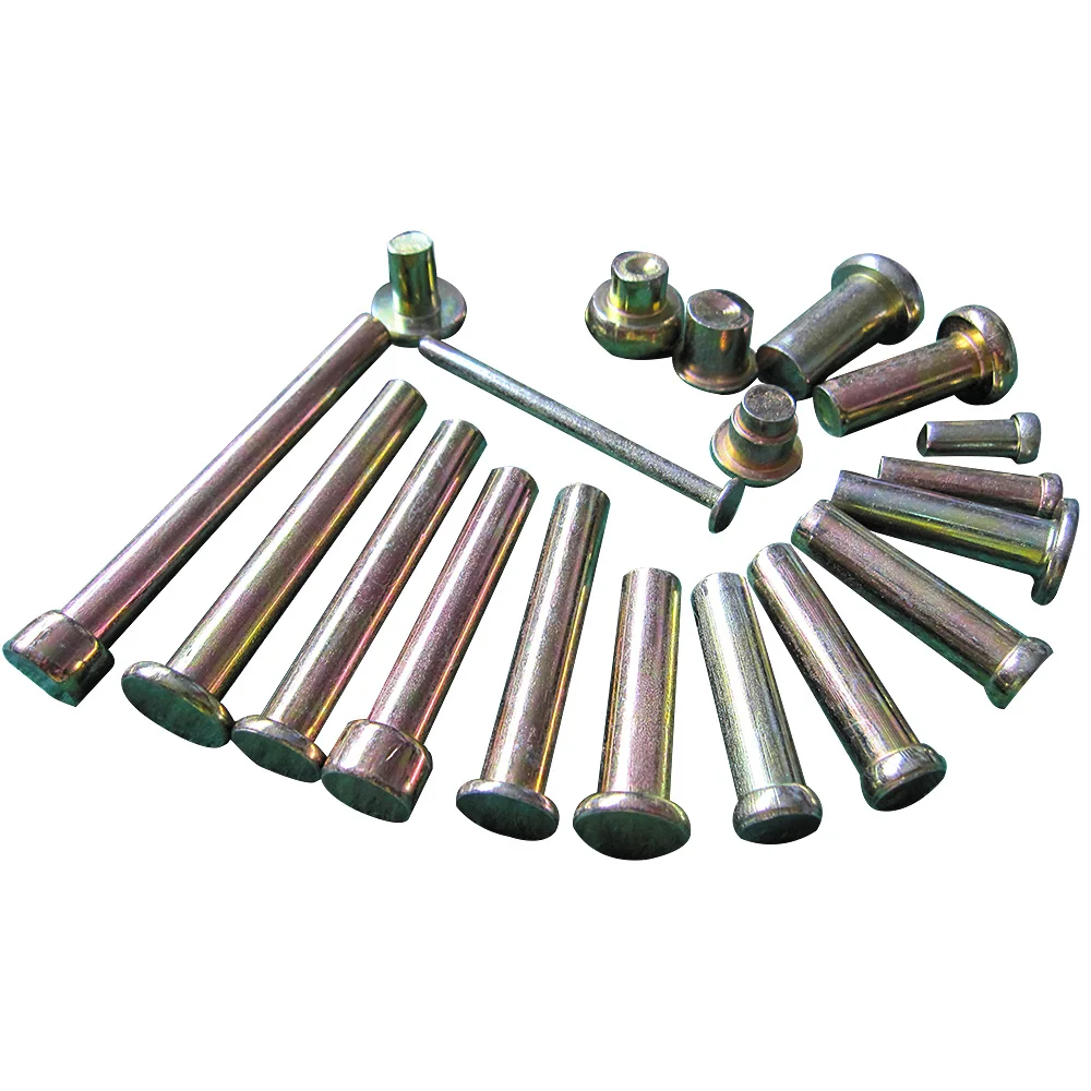 
Flat head steel solid rivet 