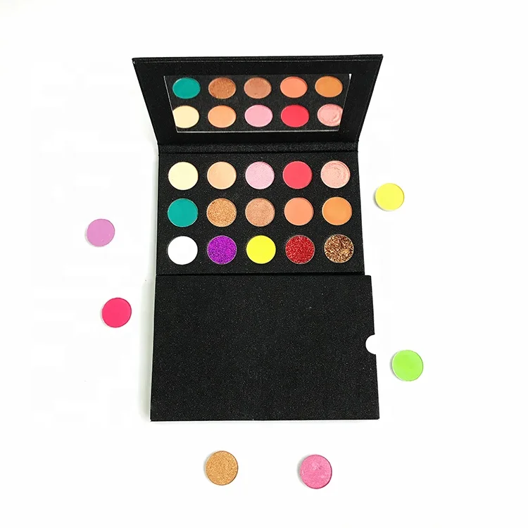 

High Pigment Make Your Own Eye Shadow Palette oem eyeshadow empty pans DIY eyeshadow made in China