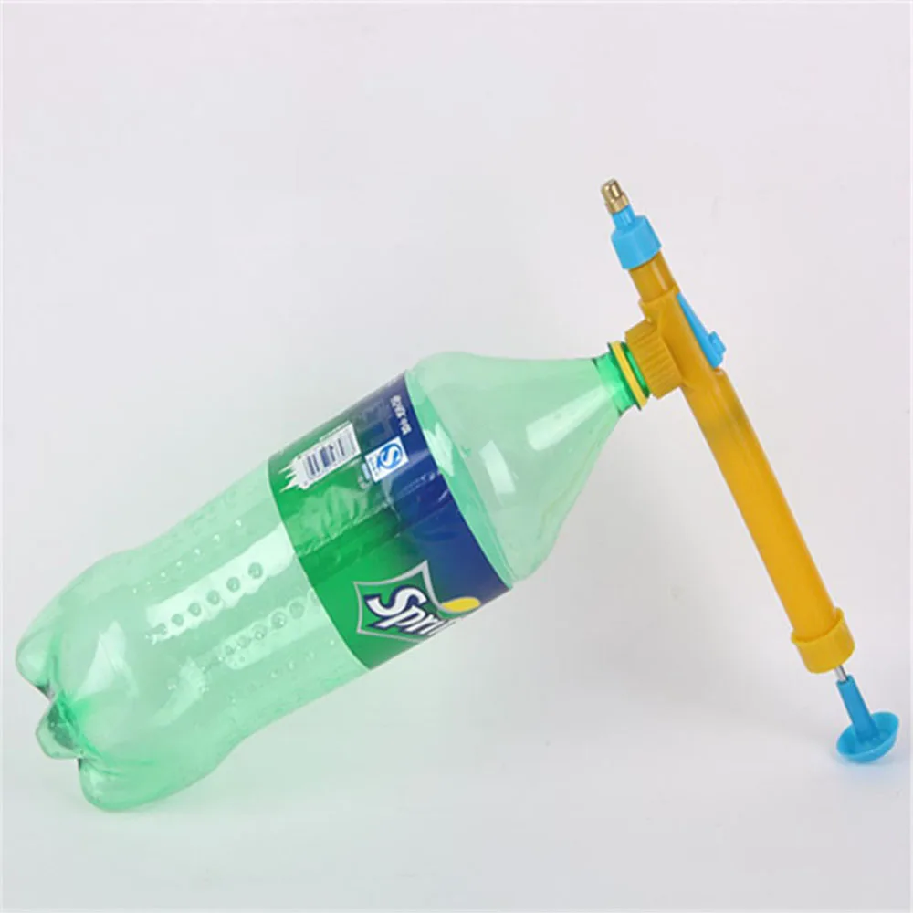 

Mini Juice Bottles Interface Plastic Trolley Gun Sprayer Head Water Pressure For Garden Bonsai Water Pesticide Spraying, Yellow