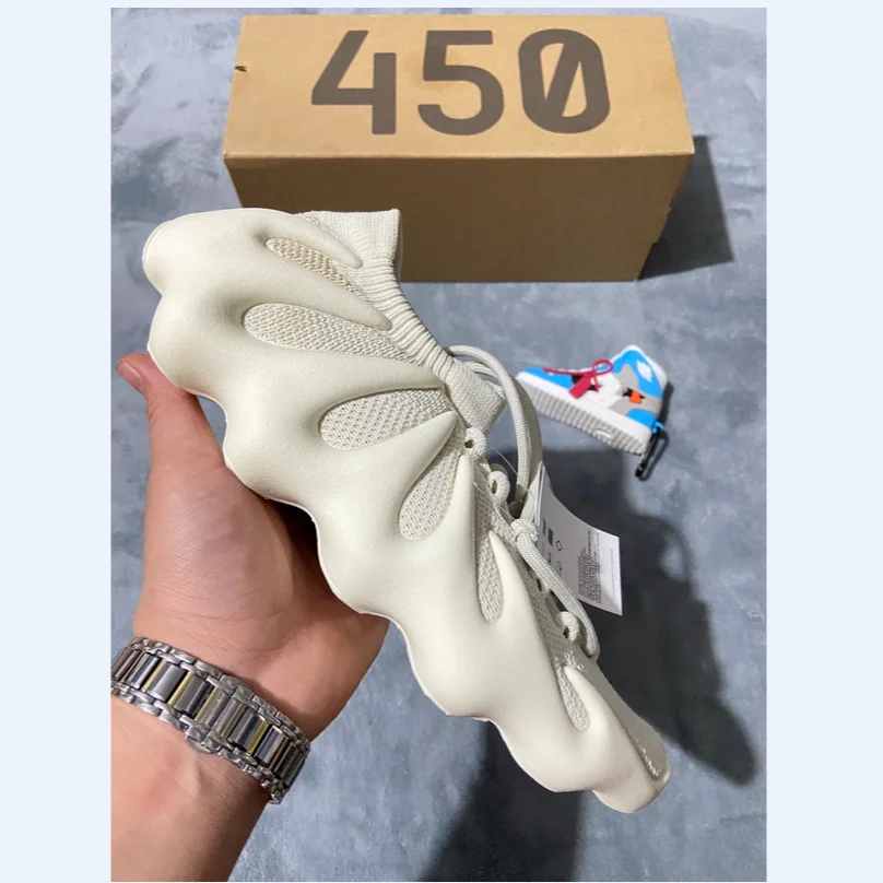 

2021 Men's Fashion Original Yeezy 450 Running Shoes Casual Sport Shoes Running Original Logo best quality Sneakers Yeezy 450
