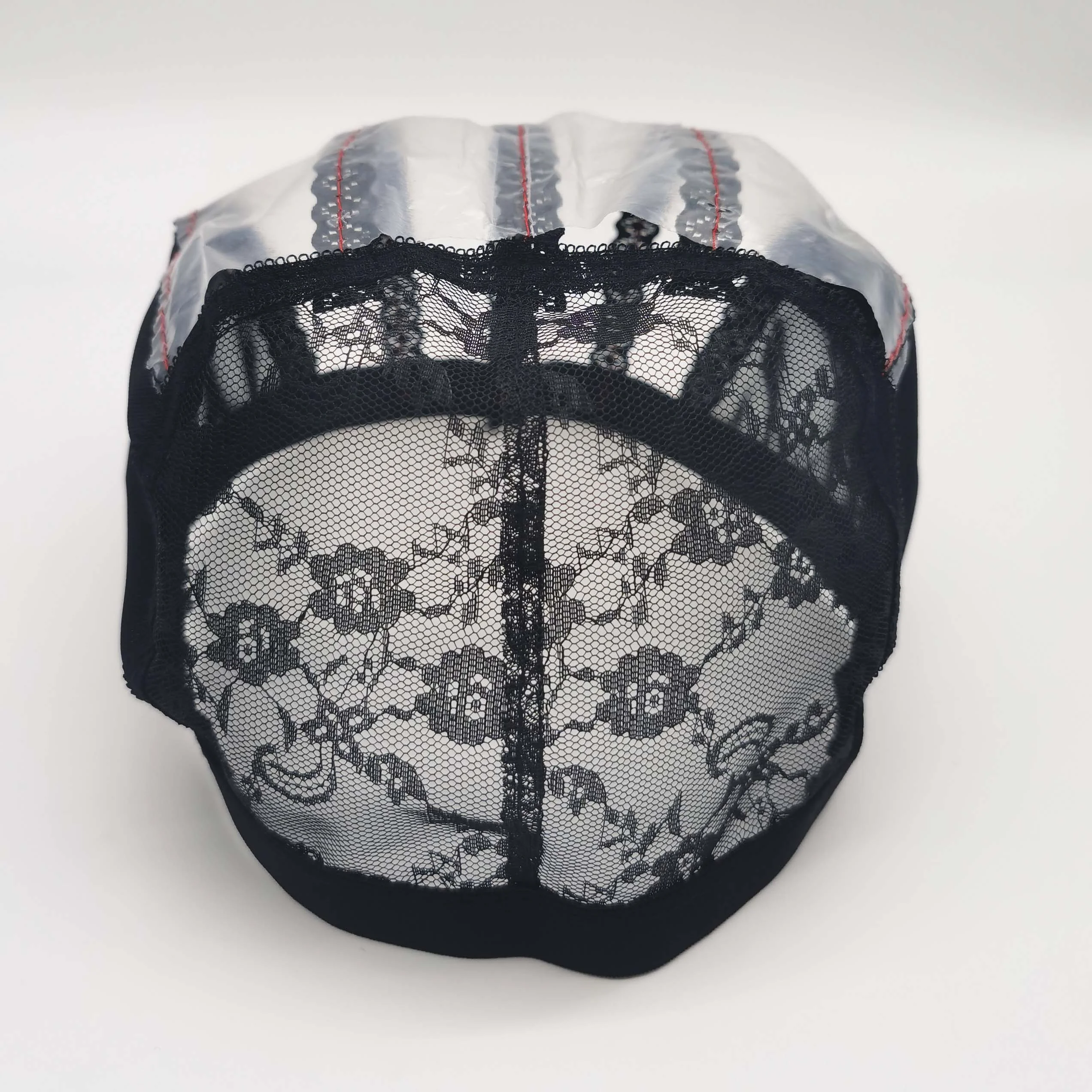 
New Arrival Black Ventilated Stretchable Wig Caps For Making Wigs Top quality adjustable weft wig cap 