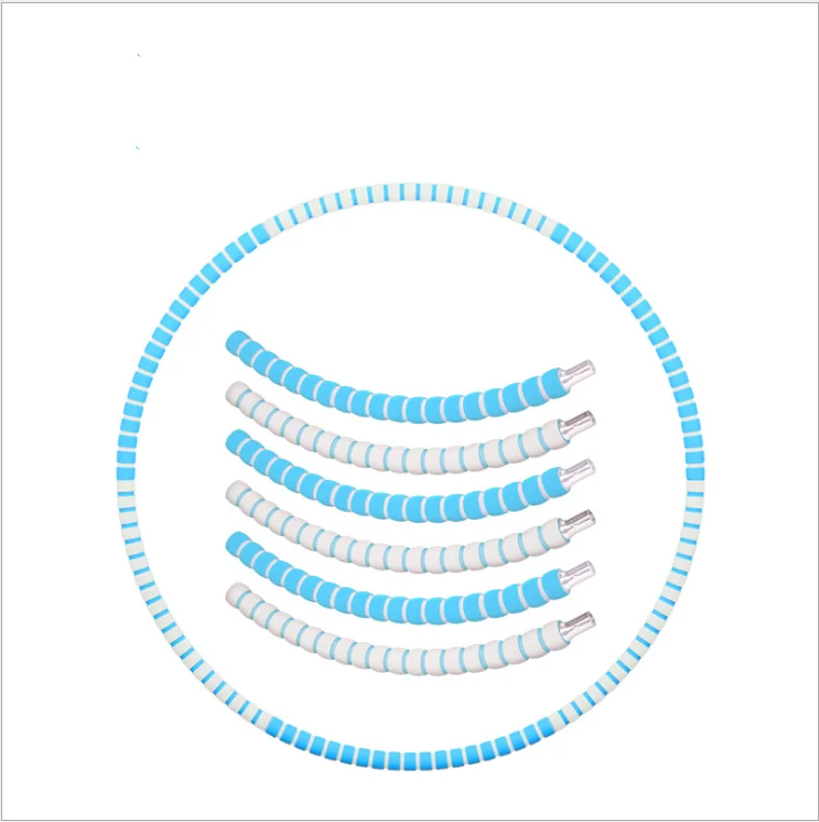 

2021 Hot Sale New Type Hoops for Fitness Stainless Steel Hula Ring Fitness Gym Detachable Hu la Hoop