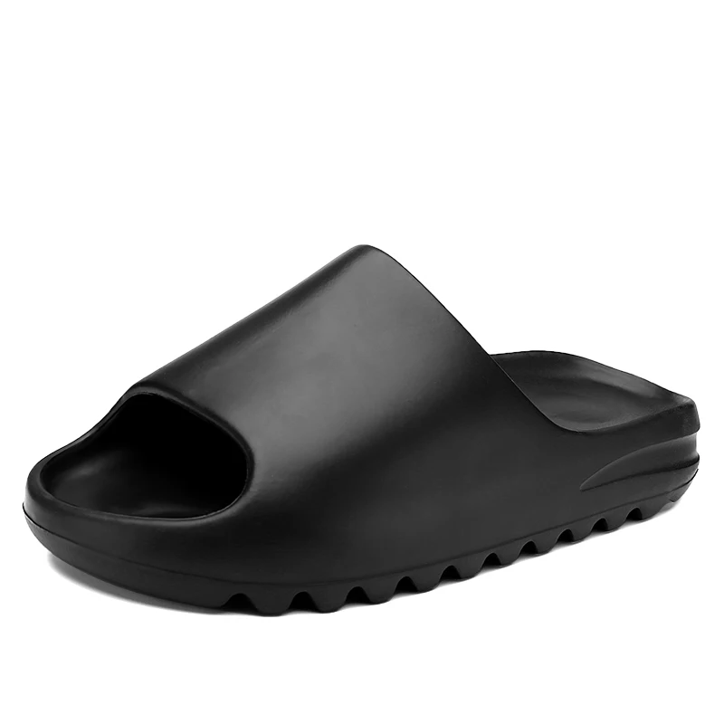 

Thick bottom coconut slippers yeezy slide cheap sandals beach shoes for men, Customized color