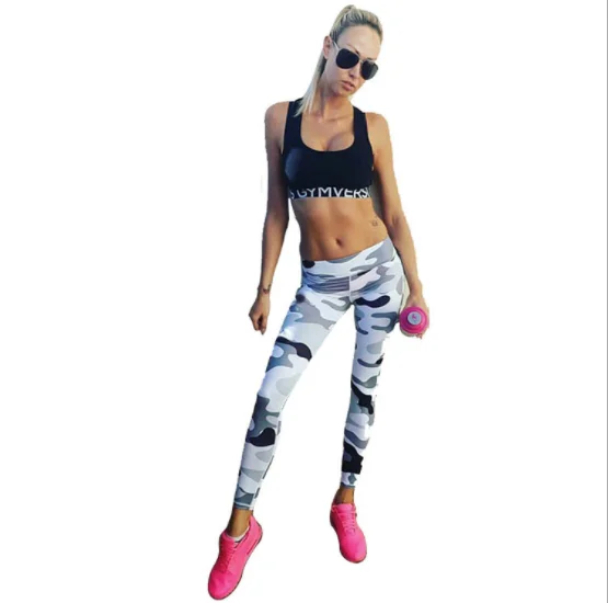 

Wholesale Custom Printed women seamless leggings fitness yoga pants leggings, Black