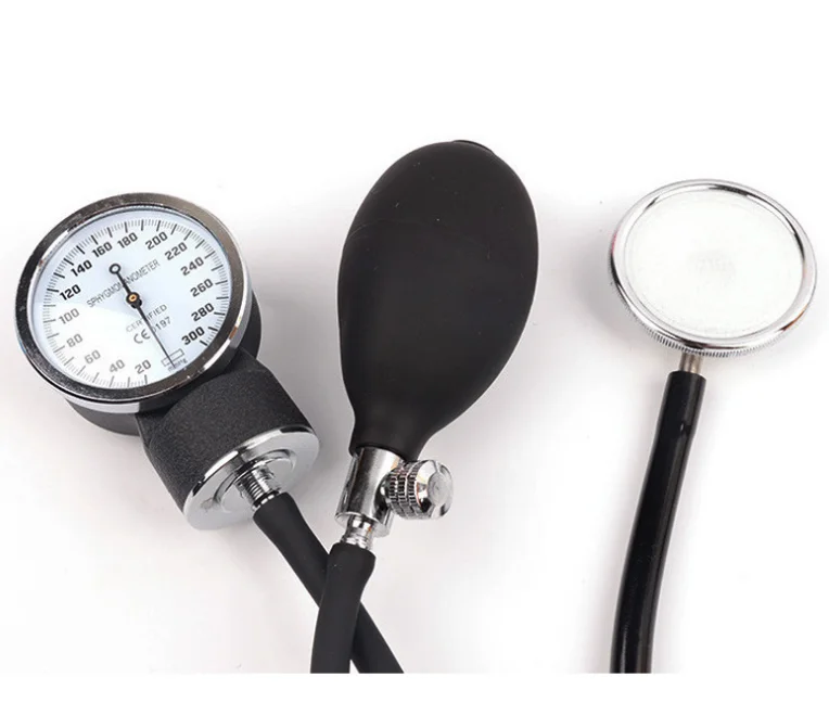 Medical Standard Manual Aneroid Sphygmomanometer Cell Stethoscope