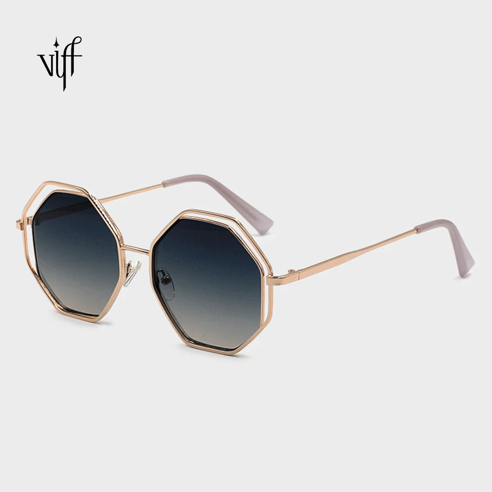 

VIFF HM18495 Eco Friendly Material Unisex Shades Oversize Cat Eye Sunglasses with Fashion Style