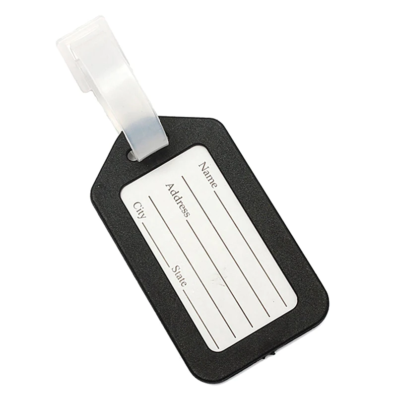 

Professional PU luggage tags for travel can customized