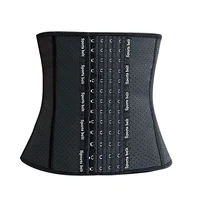 

The best quality improvement training ladies corset female latex corset girdle Latex waist trainer