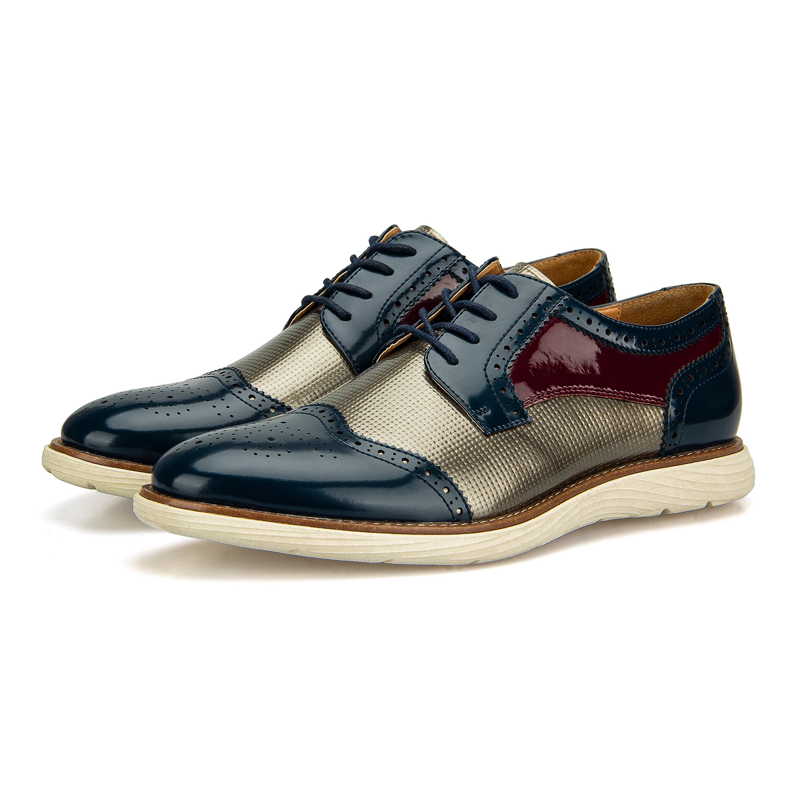 

Men Designer Wedding Leather Shoes Flats Lace-up Men Casual Dress Leather Shoes