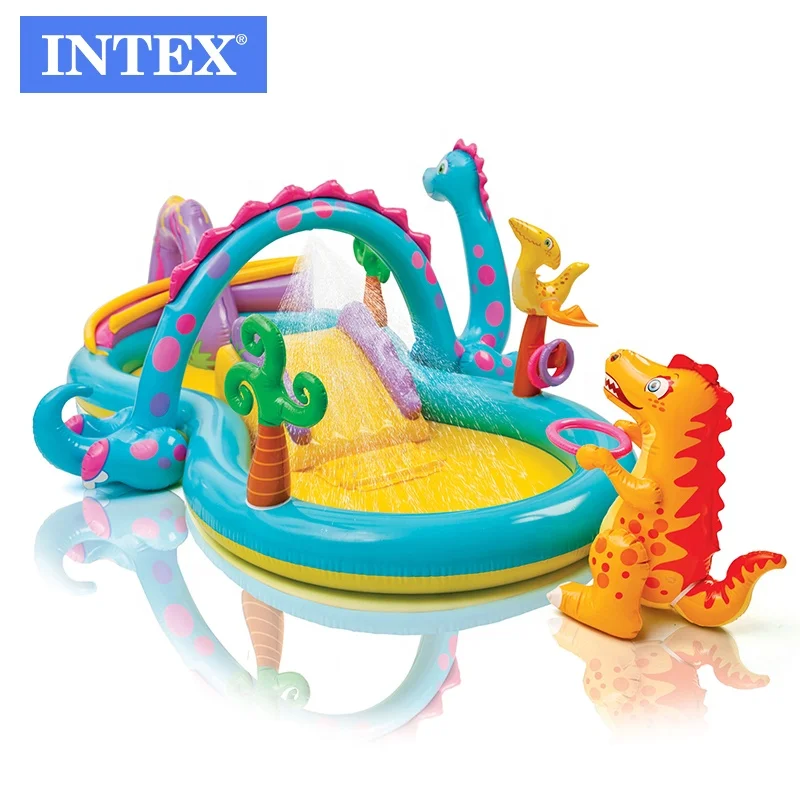 

INTEX 57135 Dinoland Play Center Inflatable Garden Play Kids Swimming Pool Children Pools Swimming