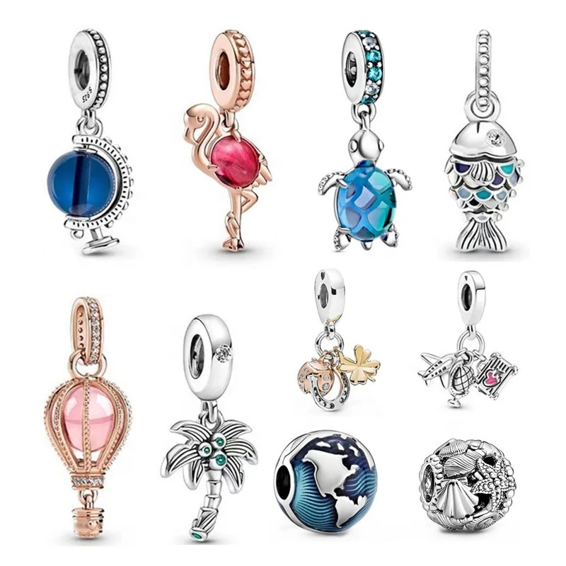 

New product ocean Silver 925 original Hot Brand Jewelry Bracelet for Women Strs Gift Zircon Party Sterling Stone Wedding Charms