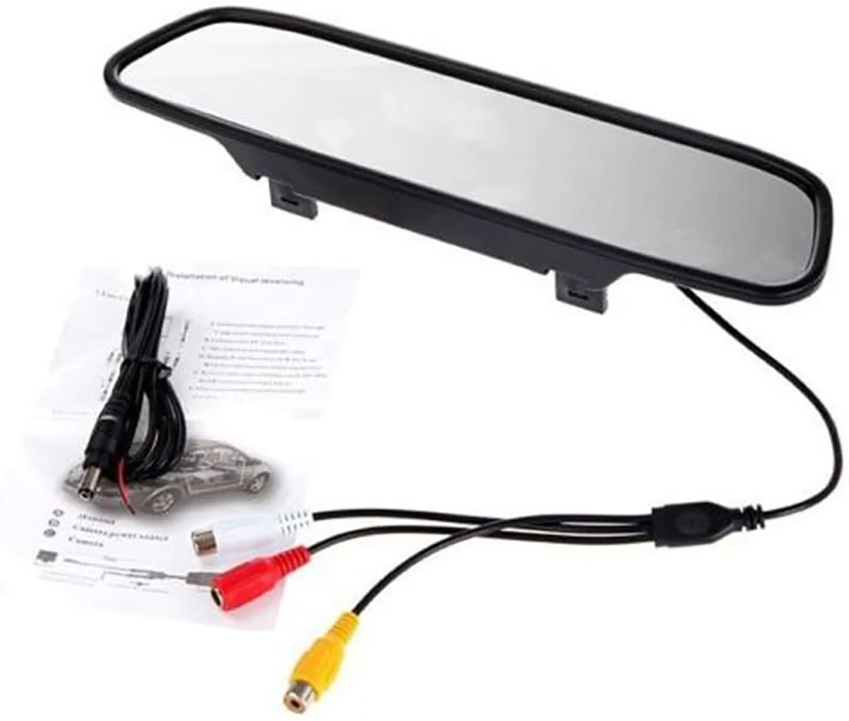 

4.3 Inch TFT LCD Rear View Mirror Car Monitor Video Kit Waterproof Mini Backup Reverse Camera 170 Degree For Car/Vehicle