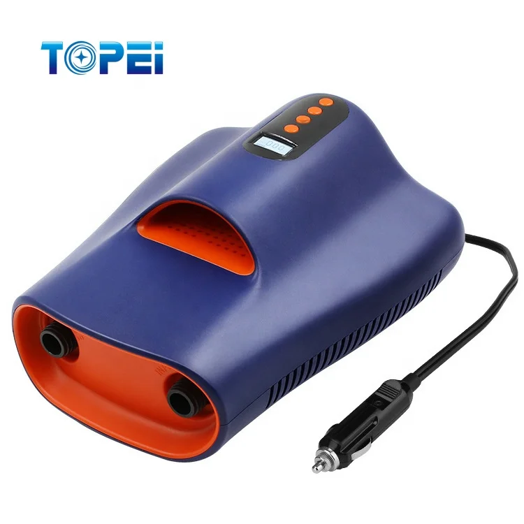 

20PSI Electric Air Pump Digital Inflatable Boat SUP High Pressure For Air Mattresses Inflatables Boats Tent Stand Up Paddle Boar