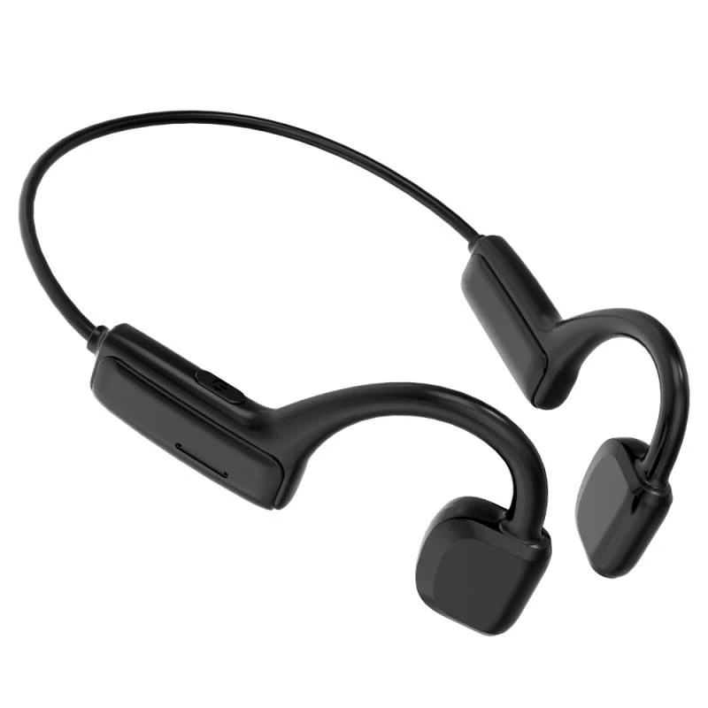 

Wholesale G1 Bone Conduction BT V5.1 Sports Earphone Wireless Headset Noise Cancels Waterproof Sweatproof Neck Headphone, Balck