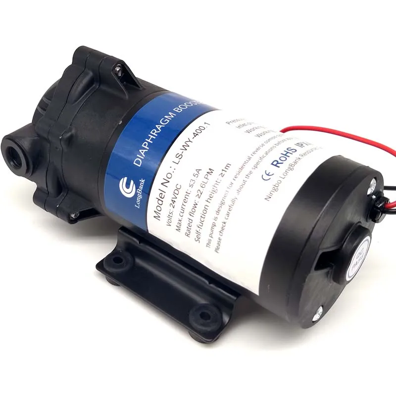 LongBank ODM & OEM LS-ZY-400 water purifier booster pressure diaphragm RO pump water pump