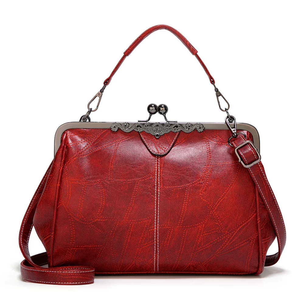 

Unique Ladies Shoulder Bag Designer Retro Leather Women Hand Bags Luxury Custom Purses and Handbags