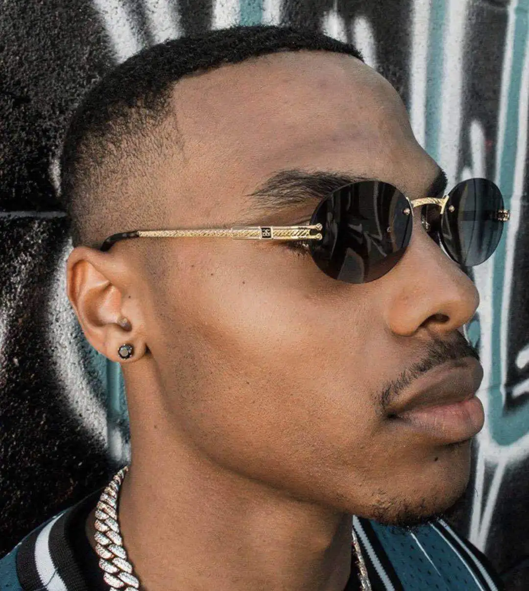 

YTS 1742 new European and American funny brand name alloy trendy sunglasses women wholesale Toad sunglasses 2020, 5colors