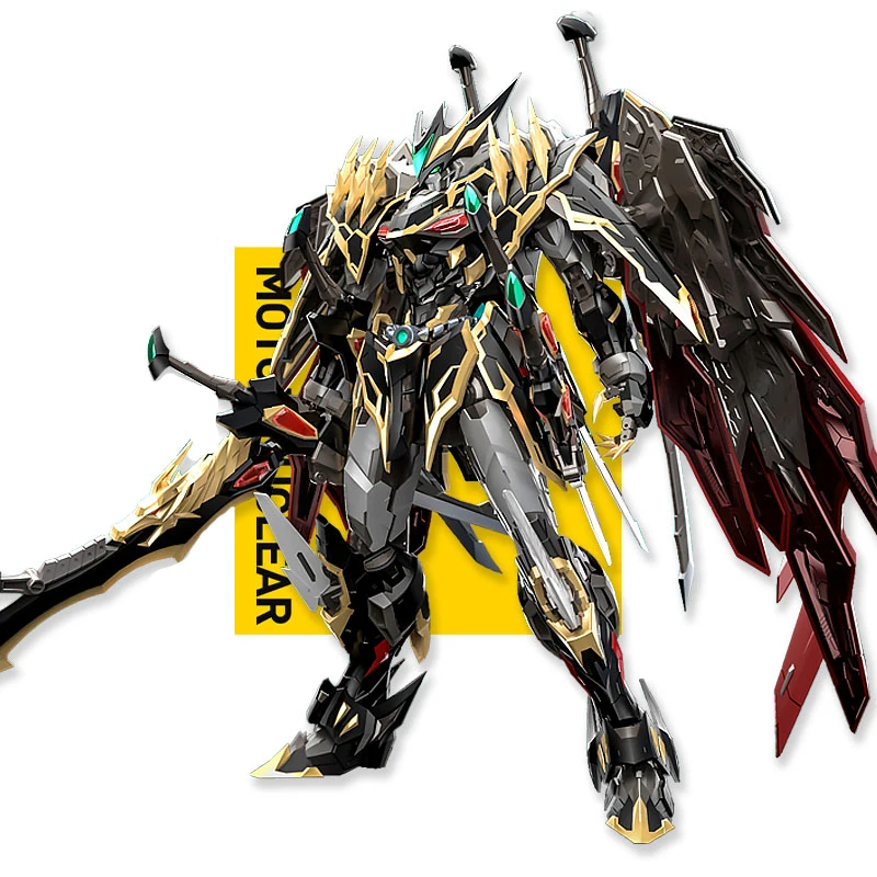 

New Motor Nuclear MN-Q04 Black Dragon MBQ04 GanJiang 1/72 Metal Build Action Figure In Stock
