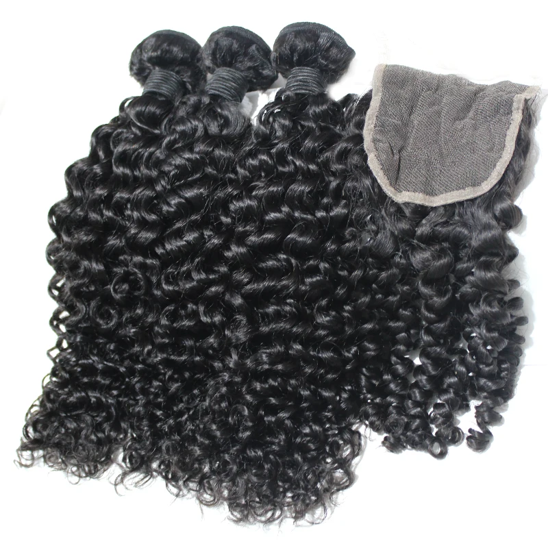 

raw virgin cuticle aligned indian curly human hair