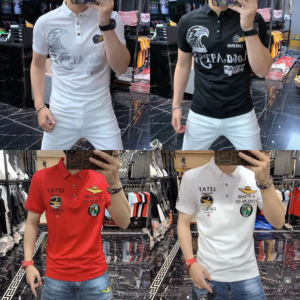 

2021's bestselling high quality men's logo cotton Fit Sport Golf Polo T-shirt wholesale, Customized color
