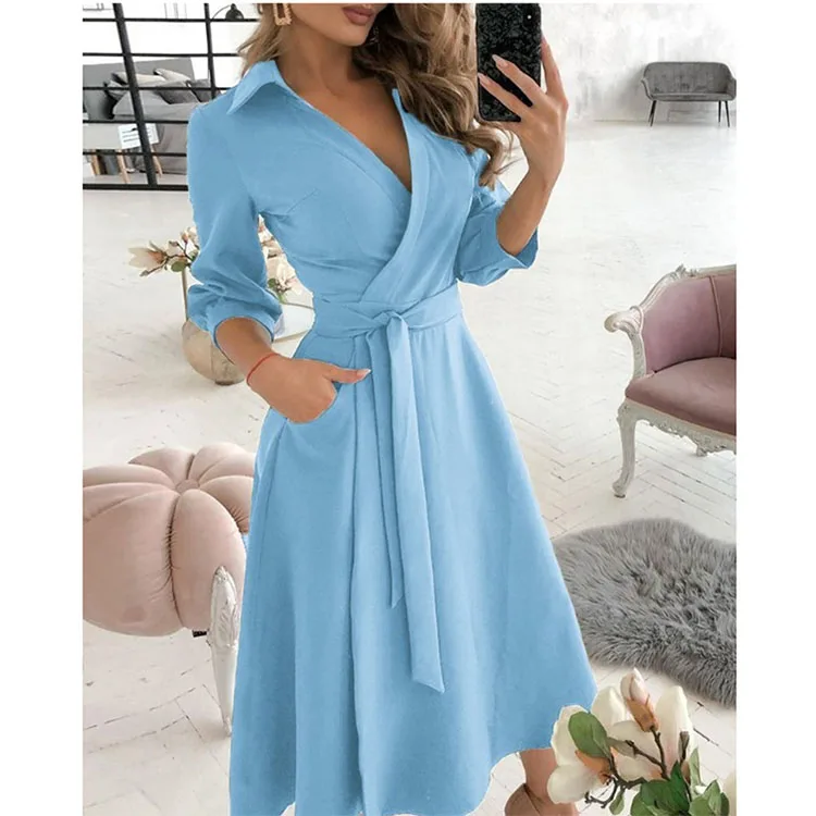 

PEARL 2021 Summer Hot Selling Printing Casual Dress Women Elegant Casual Dresses Women Clothing Dress