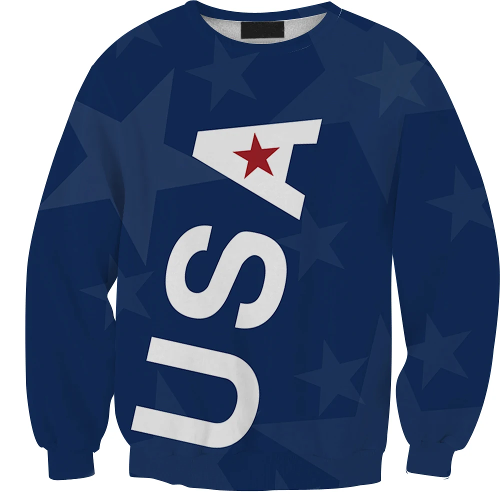 

Yoycol Drop Shipping Clothing 3D Custom Cotton Regular Digital Printing Sweatshirt