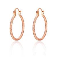 

99380 xuping jewelry wholesale new arrival gold plated hoop earring