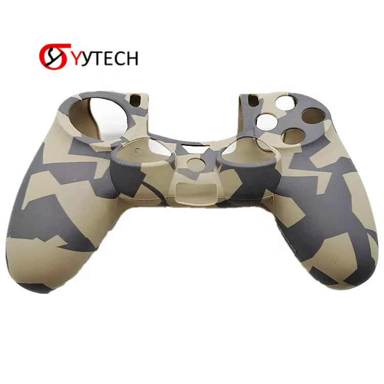 

SYYTECH Hot Game Controller Skin Protective shell Silicone Case for PlayStation 4 PS4 Video Gamepad Accessories