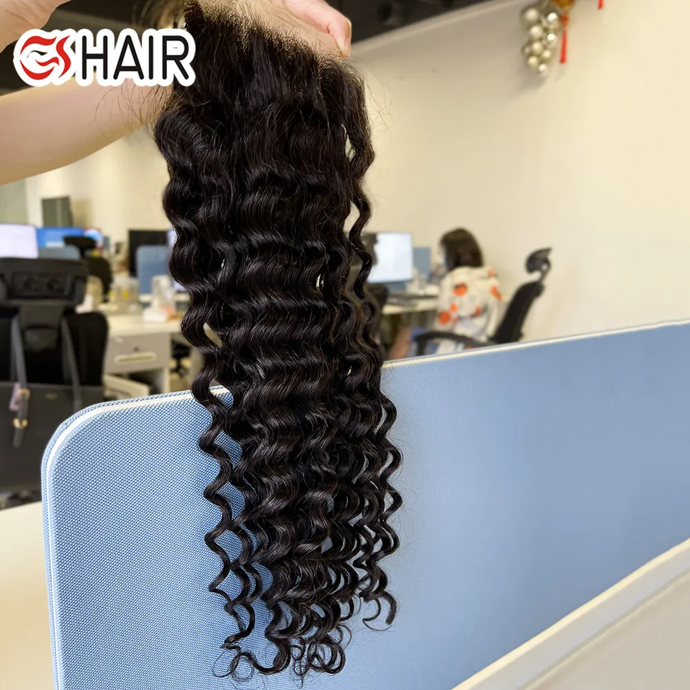 

Wholesale 6x6 5x5 4x4 raw Hair lace closure,cuticle aligned transparent frontal closure,cheap swiss lace frontal closure vendor