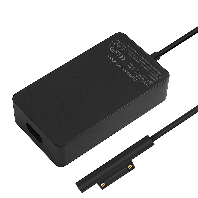 

102W 15V6.33A For Microsoft Surface Book 2 Pro 5 Pro6 Power Adapter Charger 1798 US /EU/UK plug, Black