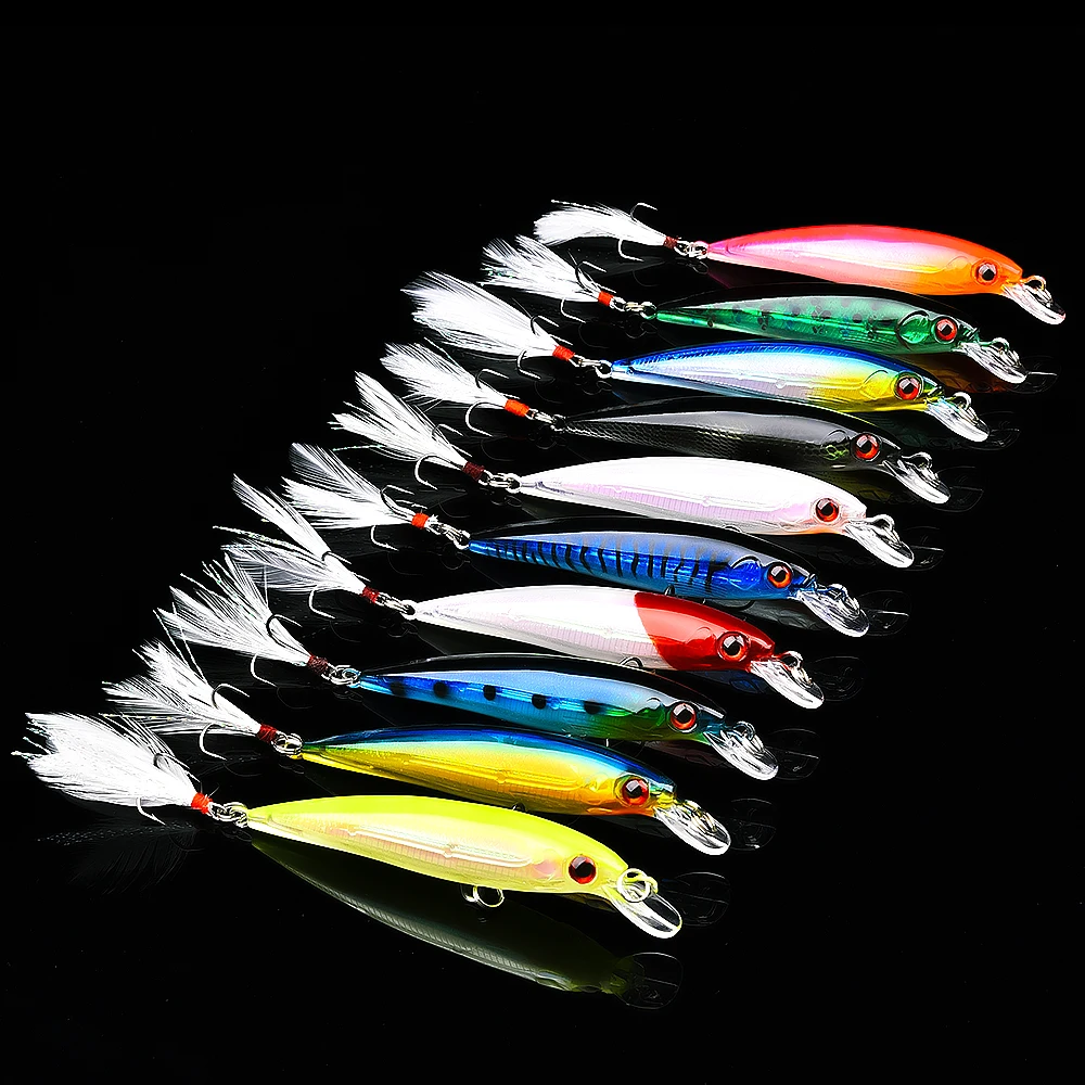 

Peche Slow Sinking Minnow Fishing Lures Jerkbaits Wobblers Crankbaits Iscas Artificial Hard Baits Carp Fishing Pesca