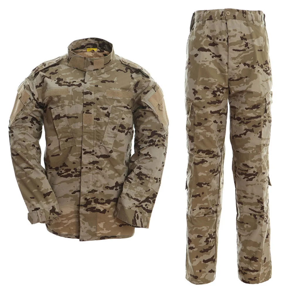 

Wholesale Spanish desert Camouflage Uniform Camo ACU spain military uniform