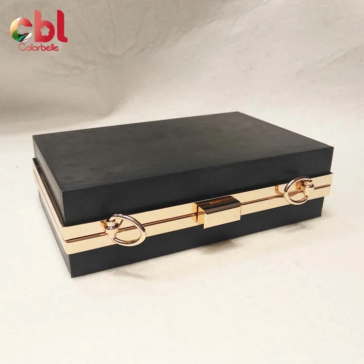 

Factory price  metal purse clutch bag frame box with plastic shell, Any color and size accepted