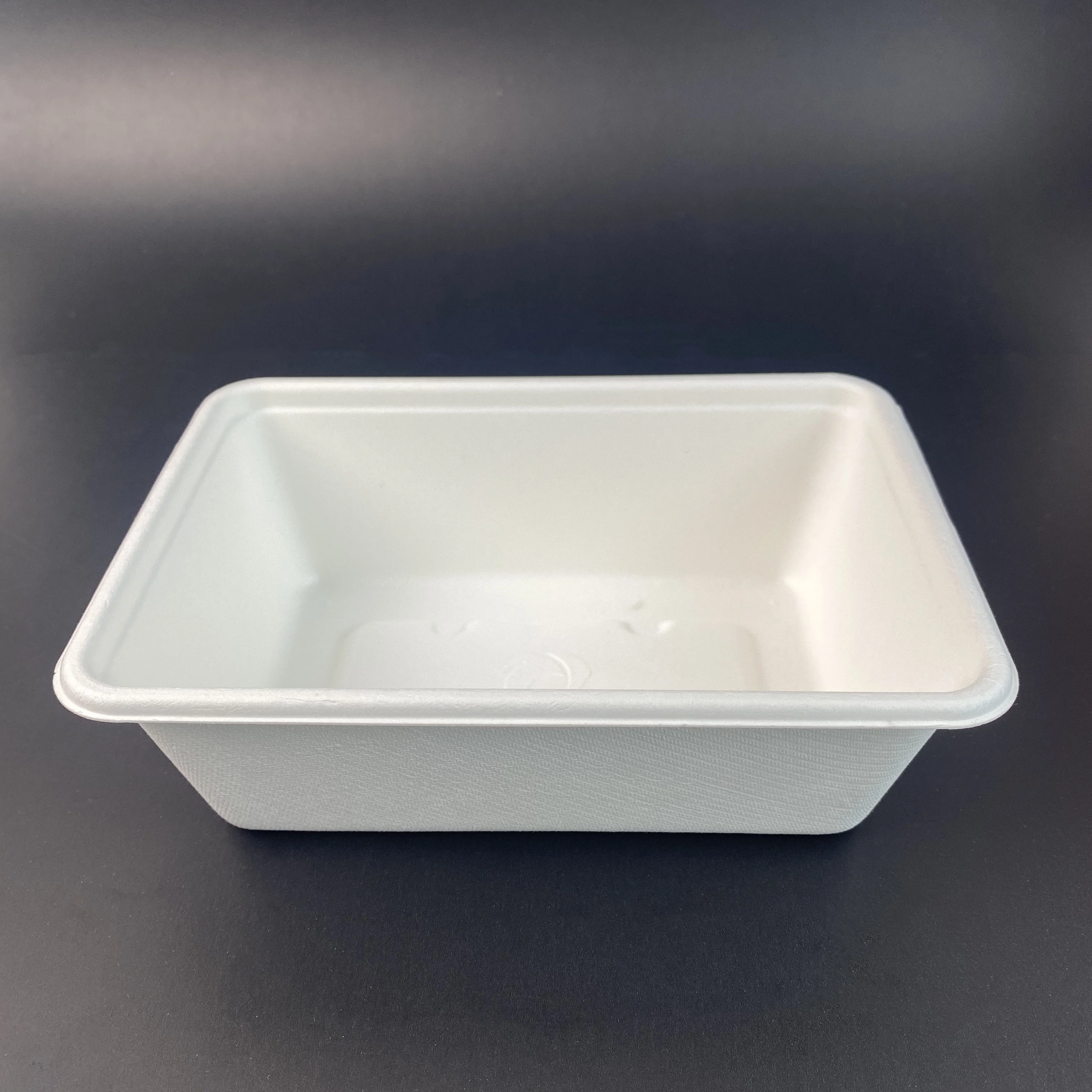 

food paper box biodegradable compostable disposable, White
