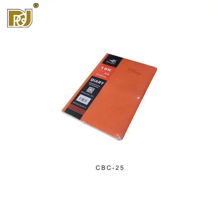 

2017 popular bank customized journal with logo, Red,black,white,yellow,green and many others for your choose