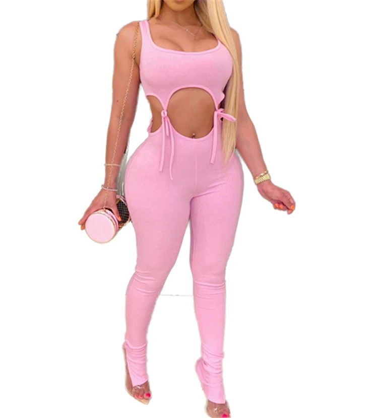 

Wholesale custom women clothing vendor ladies summer jumpsuits