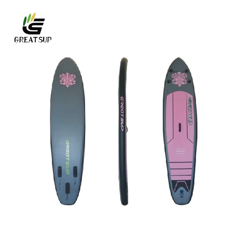 

Inflatable SUP Water Heater Professional SUP Paddle Board Inflatable Scribe Board, Pink