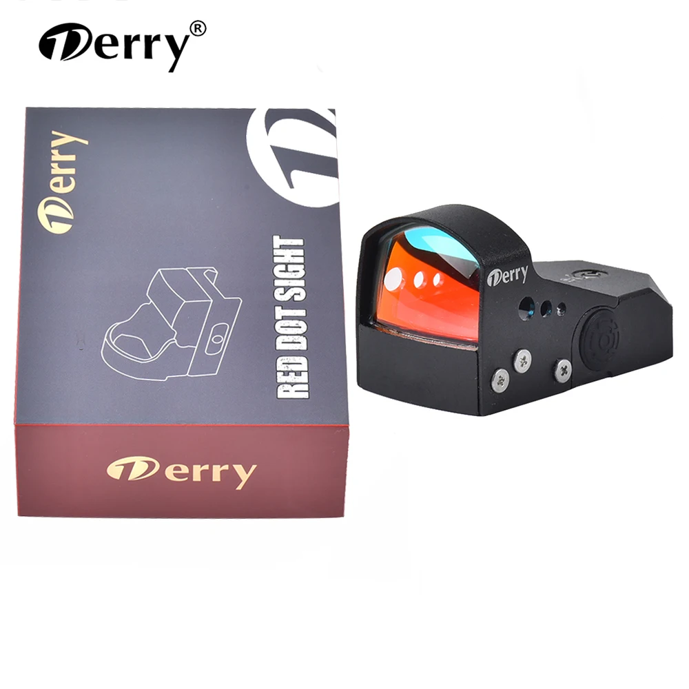 

Derry optics DE1316 Reflex Sight Shockproof Waterproof Tactical Red Dot Scopes