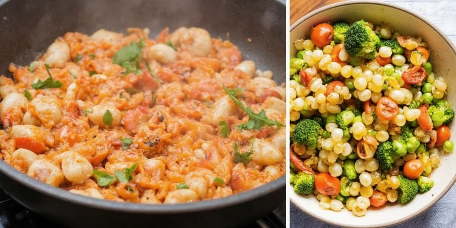 Cooking mace into a curry
