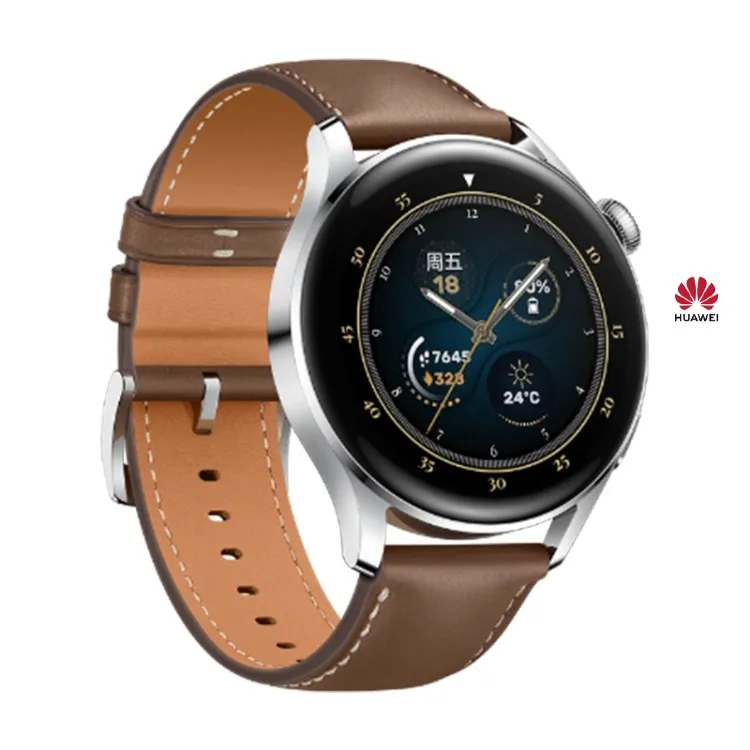 

Original Huawei Watch 3 46mm GLL-AL00 1.43 inch AMOLED Color Screen5.2 5ATM Waterproof ladies watches wrist watch