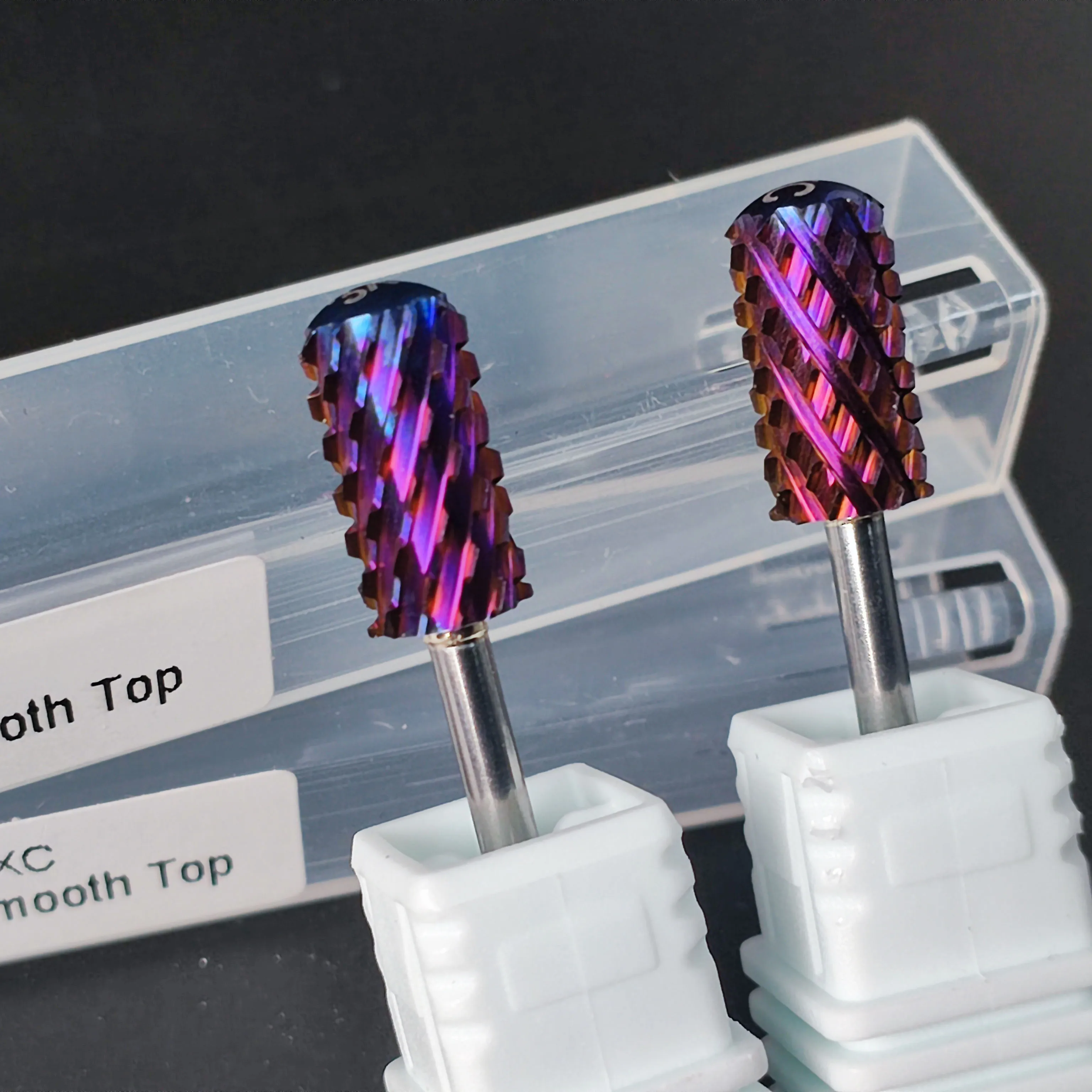 

Nail Art Tools Tungsten Carbide Smooth Top 4XC Nail Drill Bits Large Barrel Bit