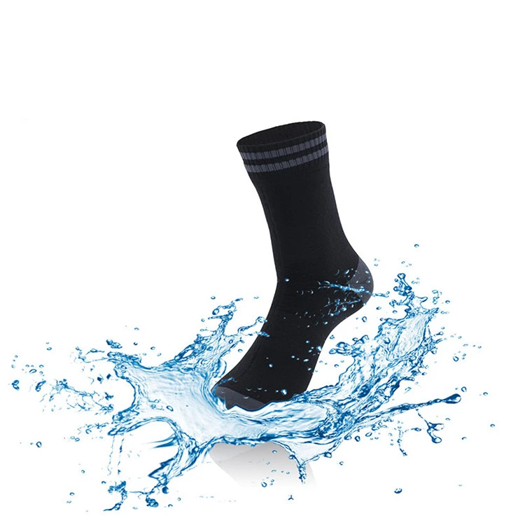 

100% Waterproof Breathable Socks Windproof Outdoor Sports Socks Hiking Trekking Skiing Climbing Fishing Socks, Customized