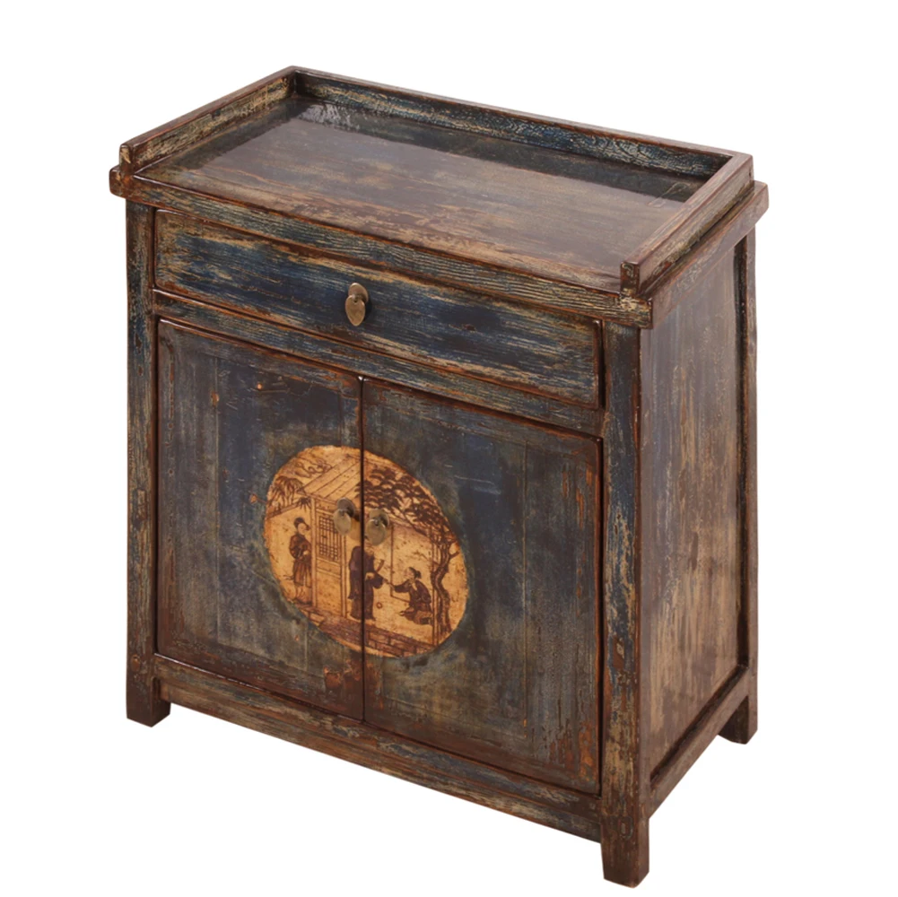 
Shabby furniture old rustic unique furniture antique furniture bar cabinet solid wood home home storage cabinet sideboard 