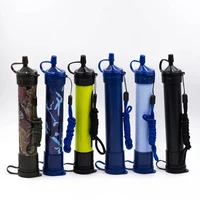 

Hiking Personal Water Bottle Straw Camping Portable Water Filter