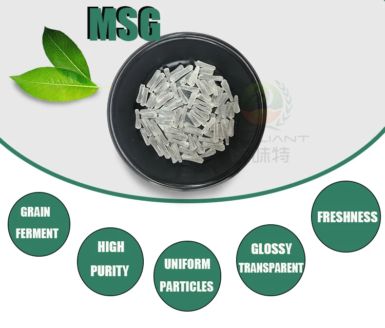 99% Pure Crystals 40Mesh MSG Price Monosodium Glutamate