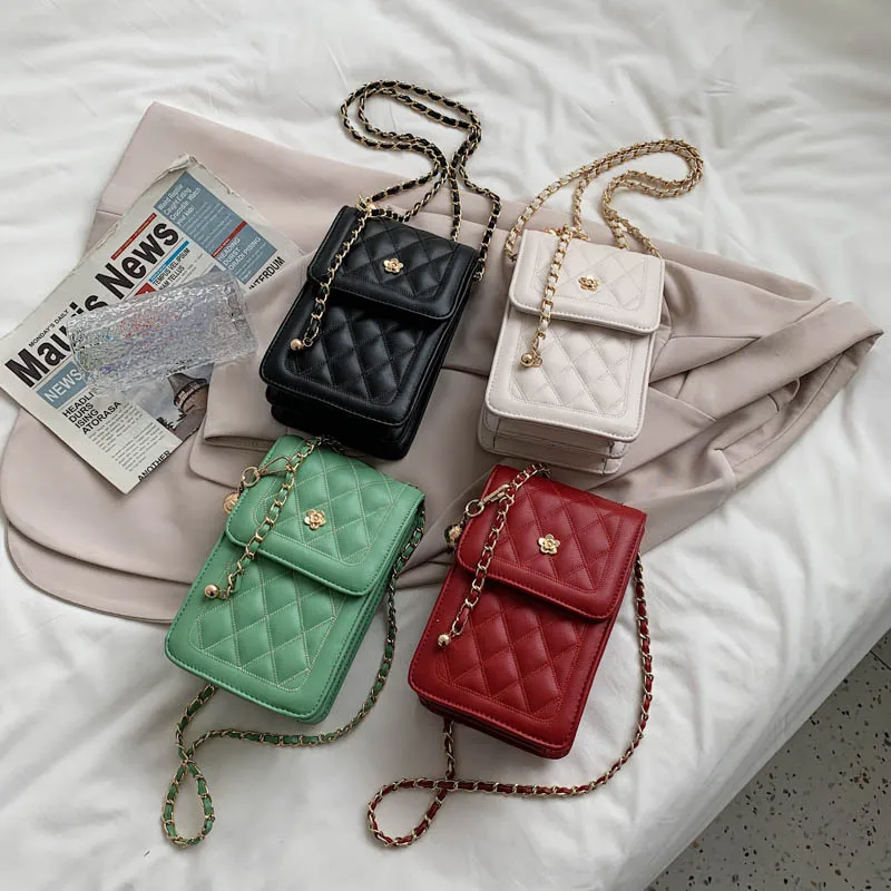 

Diamond pattern chain shoulder bag woman shoulder bag luxury handbags for women, As picture showed