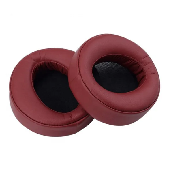 

Free Shipping Replacement Protein Leather Ear Pads Cushion for MDR-XB950BT XB950B1 XB950N1 XB950AP Headphones(Red)., Black red blue gray