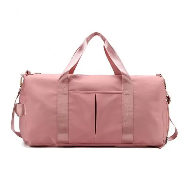 

Women Travel Desiger Duffle Bag Travel with Shoe Compartment, Customized color
