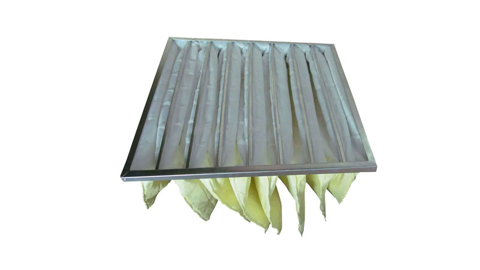 Customized Middle Efficiency Synthetic Fiber Pocket Air Filter Bag For