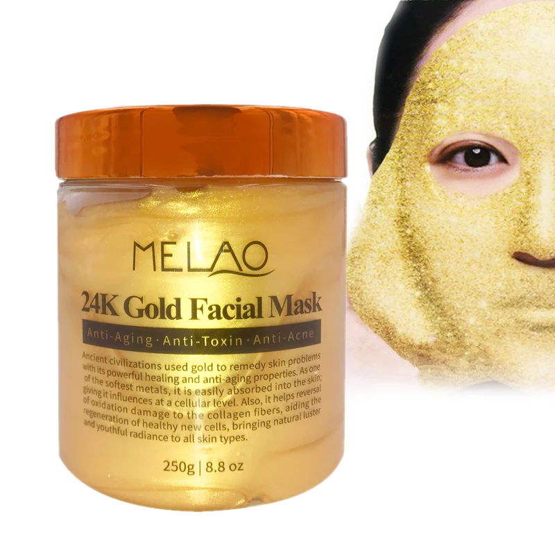 

MELAO Anti-aging 24k Gold Collagen Face Mask Nourishing And Whitening Mask